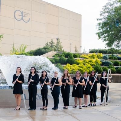 The flute studio at The University of Akron