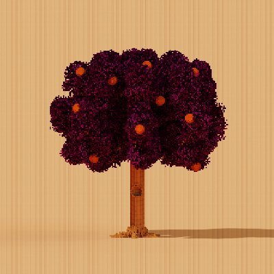 A collection of very cute single edition trees in voxelart for you to have in your collection 🌳