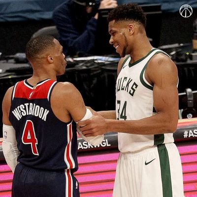 20 l Westbrook▫️ Giannis 
      
▫️Backup: @33isgoat