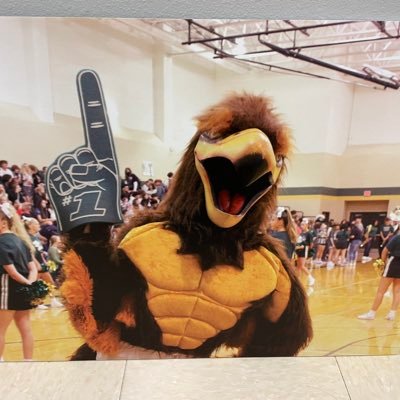 Hank the Hawk, official Mascot of CLHS