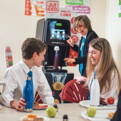 Our T300 Drinks Hub dispenses delicious fruit juices that provide great customer experiences and eliminate plastic waste! 🌍🍎🍒🍊🍋🥭