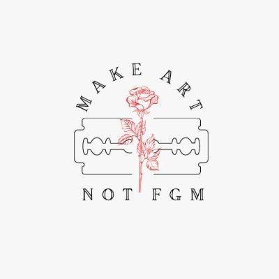 Make Art, Not FGM! project aims to fight misogyny and the gender discrimination, to promote basic human rights for all females and respect for human dignity.