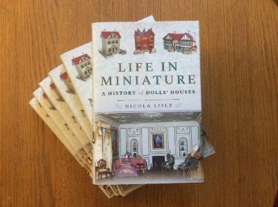 Life in Miniature: A History of Dolls' Houses published by @penswordbooks Sept 2020. Paperback edition published 15th November 2021. #dollshouses #miniatures