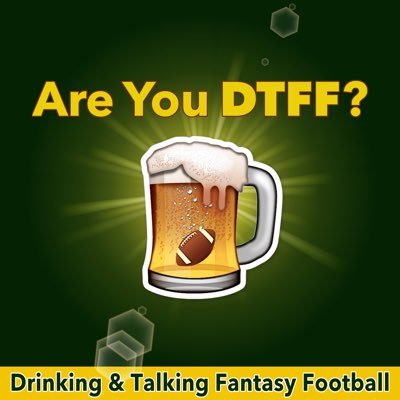 We drink. We talk fantasy football. It's right there in the name, you guys. Hosted by @JakeTrowbridge and @ffdustydog. #DrinkResponsibly