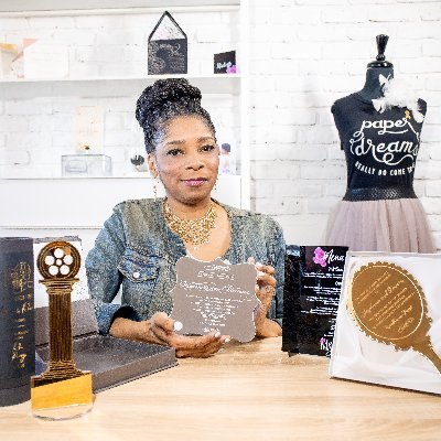 PaperDreamsLLC's profile picture. Passion driven; paper connoisseur; dreamweaver; event stylist at heart; mom, sister, friend; a romantic; owner of a stationery design company.