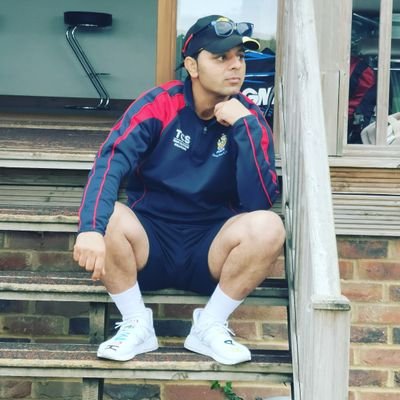 Profasional cricket player lives in england