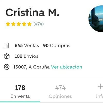 Ventas en Wallapop desde 2015
Coleccionismo - Deco - Detodo
Envios - Wallapay - Bizum - PayPal - Vinted