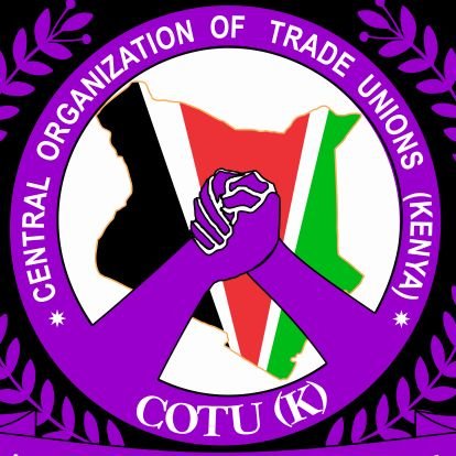 Official account for the Central Organization of Trade Unions (Kenya), COTU (K).