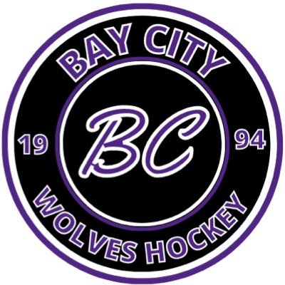 Bay City Wolves Varsity Hockey Team. Member of the Saginaw Valley League Conference.