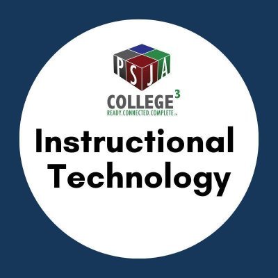 This is the official Twitter page for the PSJA Instructional Technology Department in Pharr-San Juan-Alamo ISD.