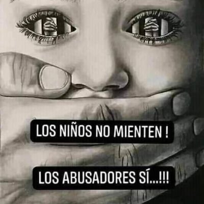 Está cuenta nace de una madre desesperada que lucha porque se haga justicia. Justicia para todos esos niños, e intentar cambiar la ley para estos depredadores..