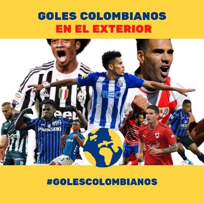 Goles, Información de nuestros futbolistas colombianos en el mundo, goles de nuestro fpc,  futbol en vivo y mas, síguenos en facebook https://t.co/Ib5vNAUyrc