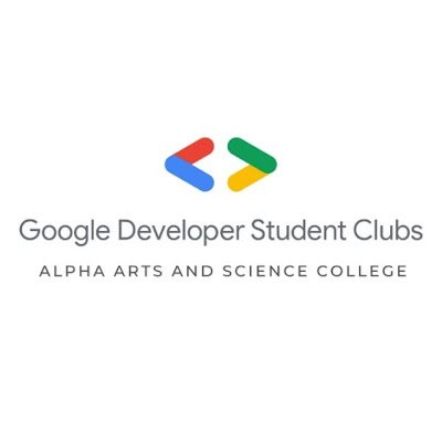 gdscaasc's profile picture. #GoogleDeveloperStudentClubs   -  Alpha Arts and Science College Official account
Learn | Build | Develop | Share