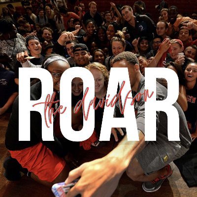 The best student section in college sports.
Use #DavidsonRoar to be featured.
DM to get involved.