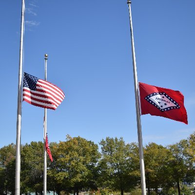 This account is managed by the AR Governor's Office Communications Dept. To receive email for half-staff notices, go to https://t.co/5MmZPxcIfD