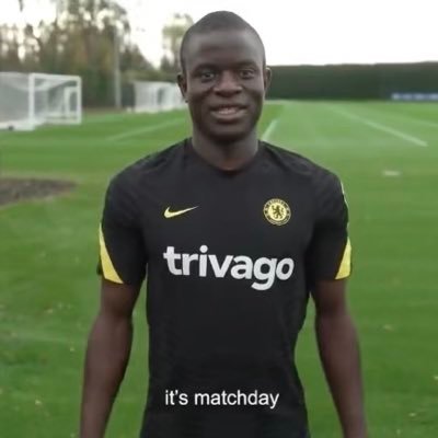 Kante reminding you each week it’s match day