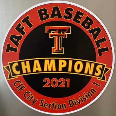 Feed for live game scores and updates. Follow us on IG @taft_baseball. LA City Div 1 Champions 2021