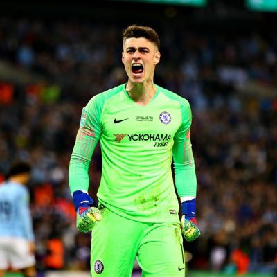 Champions of the world. 🏆 🌎 Kepa Arrizabalaga.