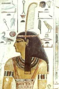 Diosa egipcia que personificaba los conceptos de Justicia, Orden y Verdad. Se sabe de su existencia por lo menos desde el Imperio Antiguo.