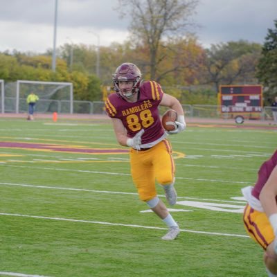 Loyola Academy Football ‘23 (6’5 245) TE. Western Michigan Football