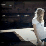 I'm so in love with that beautiful blonde strummin' girl She taught me to be FEARLESS.