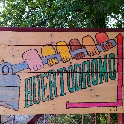 Huerto comunitario y autogestionado por los vecinos del barrio del polígono en Toledo