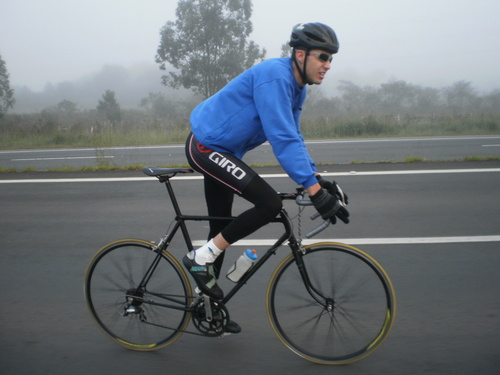 Mais um correndo atras de um grande sonho,,,vencer pedalando