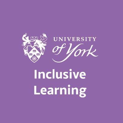 The official Inclusive-Learning@York twitter page.