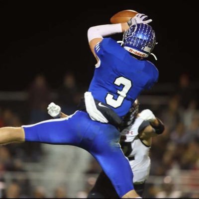 Tipton ‘22        6’4  195  WR/ S     4.0 GPA