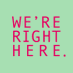 We're Right Here: the campaign for community power (@right_hereUK) Twitter profile photo