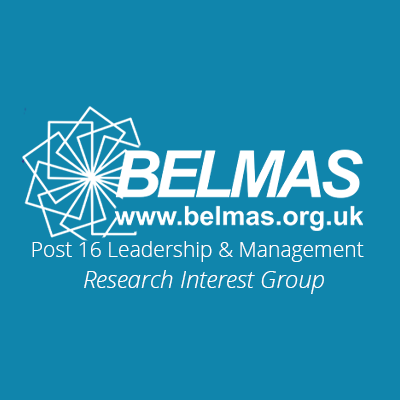 Official account for the @BelmasOffice Post-16 Education Leadership and Management Research Interest Group. Tweets by @DrDonny_tweets