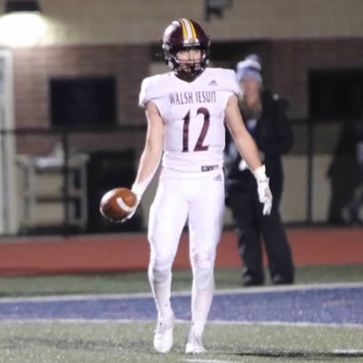 Walsh Jesuit 2023 | Football and Baseball | Saftey & WR #12 | 5’11” 190lbs | GPA 4.03 | cell: 330-310-9750 | email: 223105@walshjesuit.org