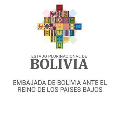 Embajada Del Estado Plurinacional de Bolivia en Países Bajos
Ubicado en La Haya. Nassauplein 2, 2585EA
Correo: embolned@embassyofbolivia.nl