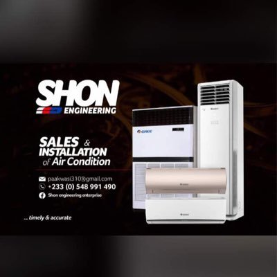 Deals in air condition units , installations, servicing and repairs