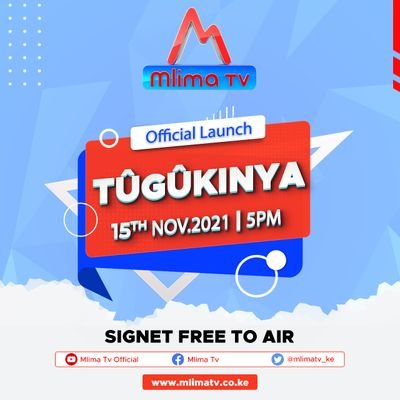 mlimatv_ke's profile picture. Mlima Tv is an Upcoming Kimeru broadcast television with Authentic and Diverse array of local entertainment on the way. Bold, Objective and Relevant News across