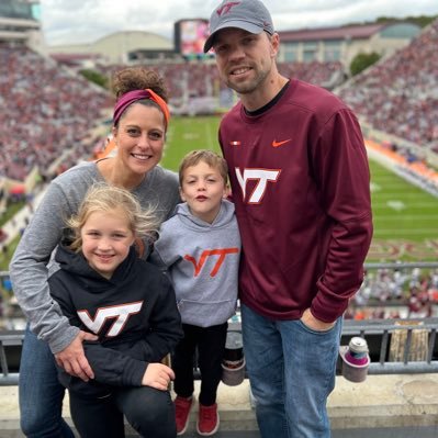Sinner saved by grace. Husband.Father.Fellowship of Christian Athletes @ Virginia Tech