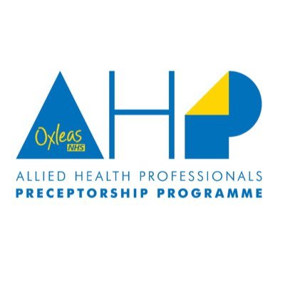 CAHPO Award Nominated 2022 & 2023🌟 AHP Preceptorship Programme which is now available nationally for Newly Qualified Allied Health Professionals ⬇️