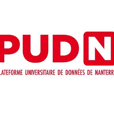 PudNanterre's profile picture. Plateforme universitaire de données de Nanterre. Traiter et analyser des données en sciences humaines et sociales https://t.co/VfC2BRXZui  @UPN_Recherche