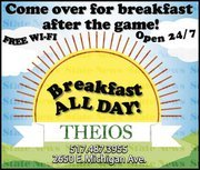 great food all the time at an inexpensive level.. breakfast served 24/7...great pitas great classics... just what everyone is looking for...