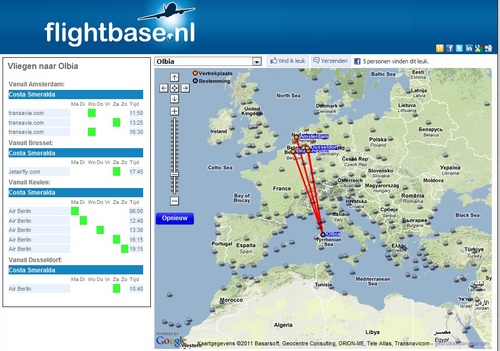 Flightbase vergelijkt met één klik al uw mogelijke vluchten op aanbieders, vertrekhavens, vliegtijden & vertrekdagen. U kiest nu gemakkelijker de beste vlucht.