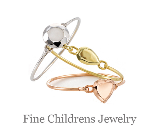 Delicious Fine Childrens Jewelry made of Eco-Friendly Gold