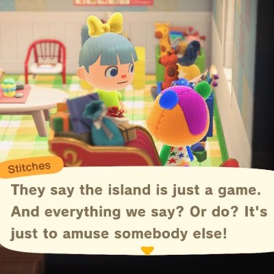 fan account for my animal crossing adventures & uni project on animal crossing