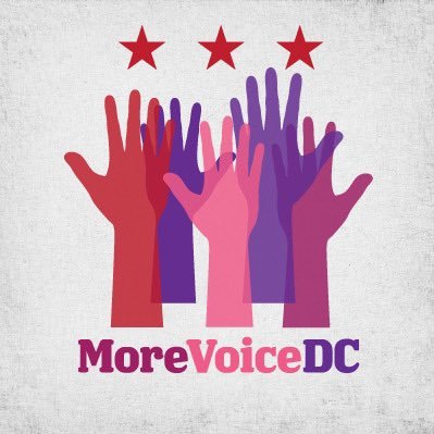 MoreVoiceDC's profile picture. A movement dedicated to expanding the voice of Washingtonians in the political process & educating DC about how to effectively use their voice! #RCVDC