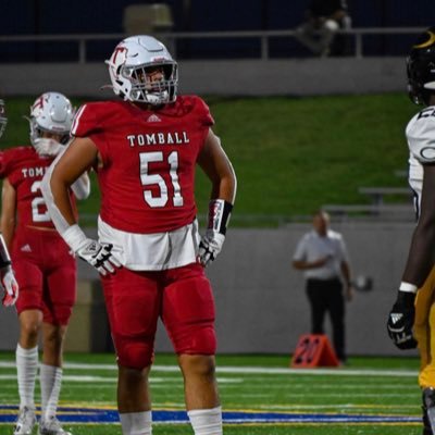 6’2” 255 lbs DT, Tomball High School 2022📚