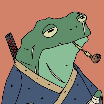 #GenerativeNFT #CleanNFT series of 850 frogs built on #Tezos and created by @ps1graphics2000

Secondary market here:
https://t.co/8LLJyyQhHz…