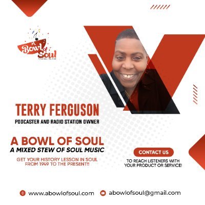 #ClassicSoul & #NewRandB podcast radio show on https://t.co/R8TVIaCIo1. Non-stop Classic Soul and New R&B on the A Bowl of Soul Radio Network on https://t.co/1kCvtnvObO.