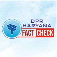 Fact Check Haryana(@FactCheckDIPR) 's Twitter Profileg