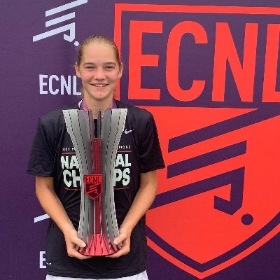 Loves to play soccer, plays for KC Athletics as a center forward, attacking mid and outside wing. ECNL National Champion 2021.