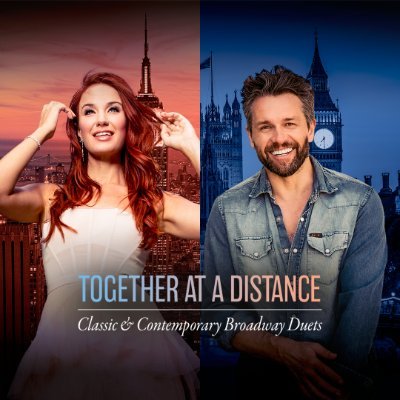 NOW AVAILABLE! #TogetherAtADistance, the new album from @sierraboggess and @julianovenden. Stream or download now ⬇️