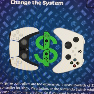 ControltheCost's profile picture. Controllers are too expensive blah blah blah
